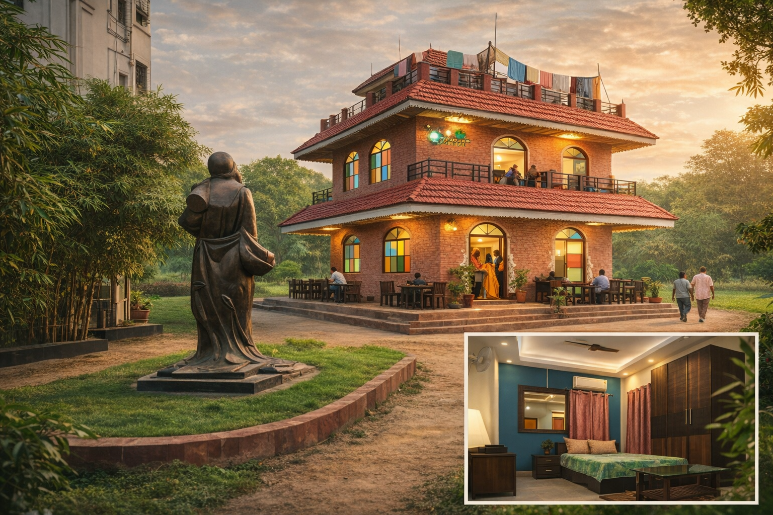 Escaping the Noise at Panthashala Shantiniketan